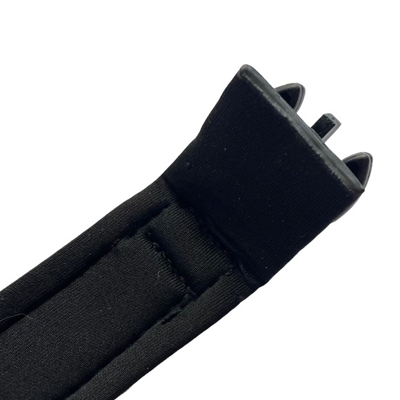 NEW - Padded Dog Collar M Reflective Trim Black Volt - Picture 6 of 12